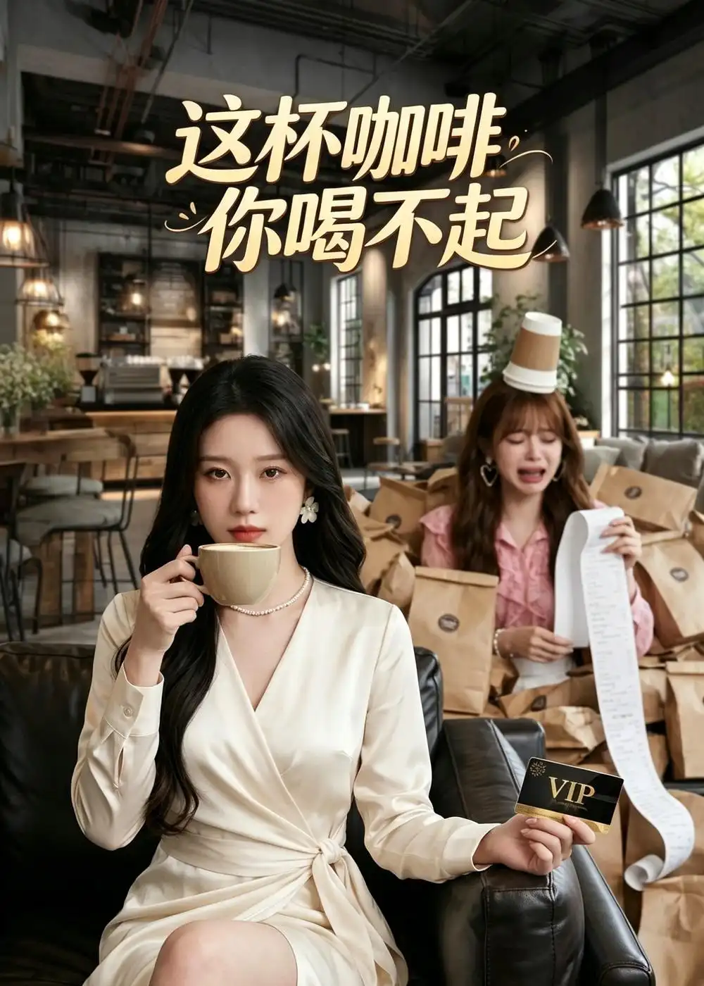 这杯咖啡,你喝不起 《这杯咖啡,你喝不起》短剧封面