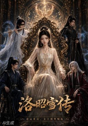 《洛昭雪传(40集)(夸克网盘)》短剧封面