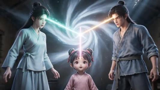 《全家穿越齐开挂:农家萌宝小福星(31集)(夸克网盘)》短剧封面