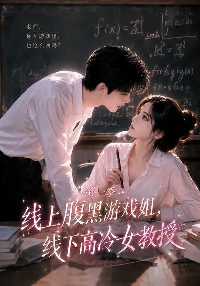 《线上腹黑游戏姐,线下高冷女教授(80集)(百度网盘)》短剧封面