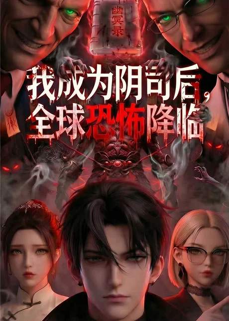 《我成为阴司后,全球恐怖降临(65集)(夸克网盘)》短剧封面