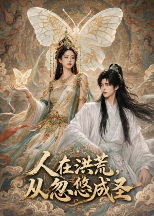 《人在洪荒,从忽悠成圣(61集)(夸克网盘)》短剧封面