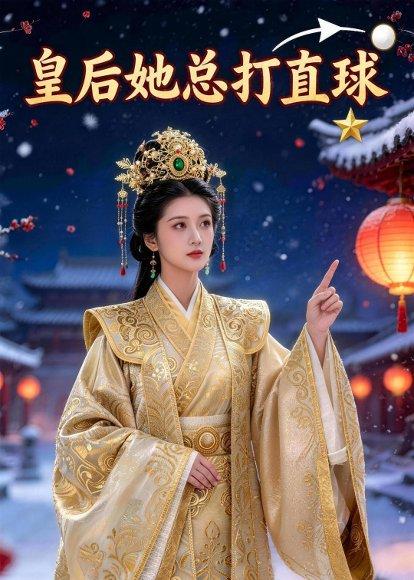 《皇后她总打直球(45集)(百度网盘)》短剧封面