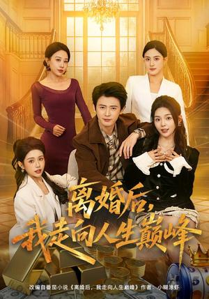 《离婚后，我走向人生巅峰（85集）朱梦茹&王昭（夸克网盘）》短剧封面