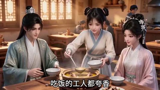 《江月致富：穿成农女后我靠美食发家了第二季（105集）（夸克网盘）》短剧封面