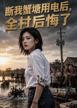 《断我蟹塘用电后,全村后悔了(44集)AI短剧(夸克网盘)》短剧封面