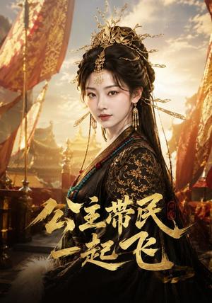 《公主带民一起飞(61集)(夸克网盘)》短剧封面