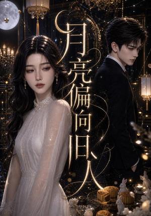《月亮偏向旧人(56集)(夸克网盘)》短剧封面