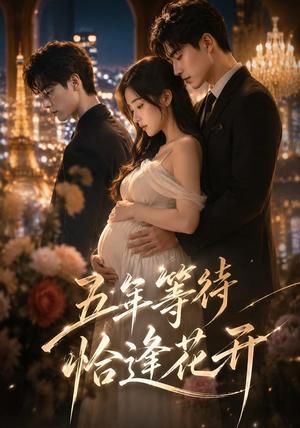 《五年等待恰逢花开(36集)AI短剧(夸克网盘)》短剧封面