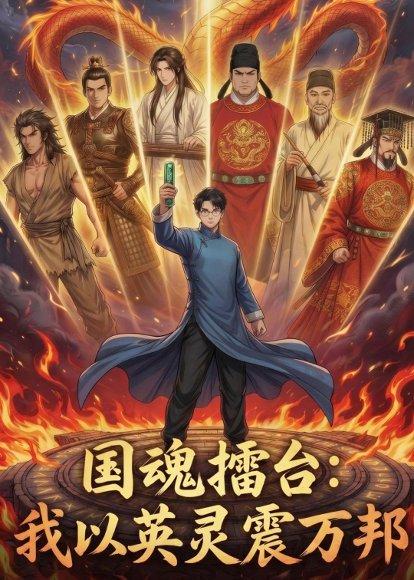 《国魂擂台：我以英灵震万邦（40集）动漫（百度网盘）》短剧封面