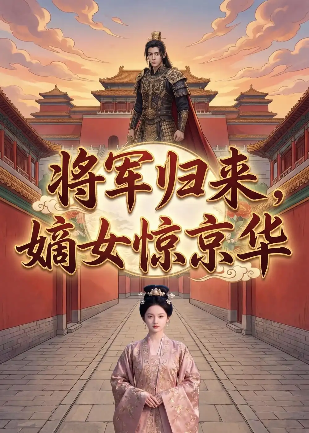 将军归来,嫡女惊京华 《将军归来,嫡女惊京华》短剧封面