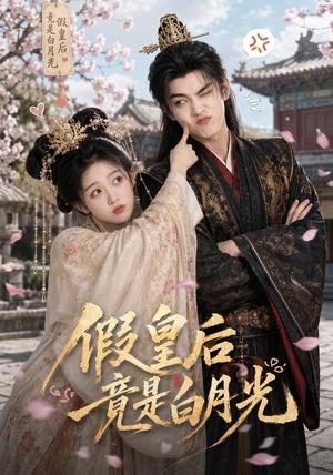 《假皇后竟是白月光（57集）（夸克网盘）》短剧封面
