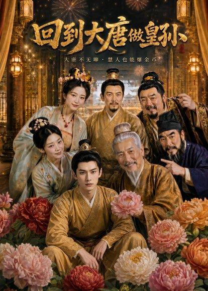 《回到大唐做皇孙(70集)(百度网盘)》短剧封面