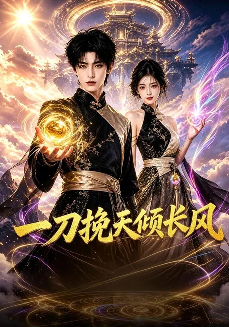 《一刀挽天倾长风(70集)(夸克网盘)》短剧封面