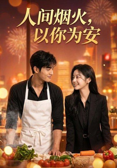 《人间烟火，以你为安（76集）AI短剧（百度网盘）》短剧封面