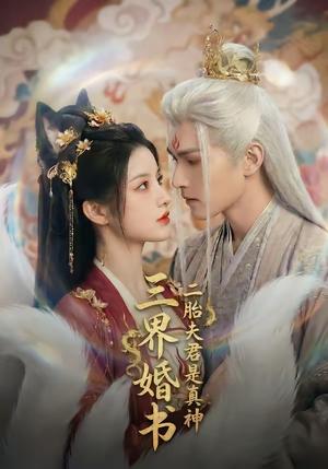 《三界婚书,二胎夫君是真神(70集)Ai短剧》短剧封面