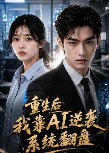 《重生后我靠AI逆袭系统翻盘(55集)(百度网盘)》短剧封面