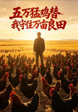 《五万猛鸡替我守住万亩良田(47集)AI短剧(夸克网盘)》短剧封面