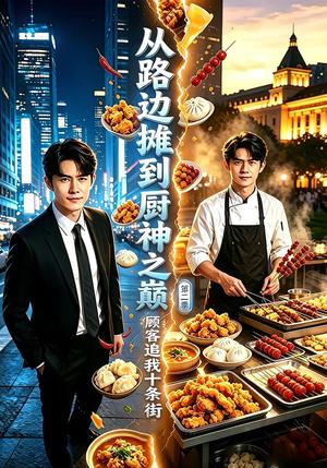 《从路边摊到厨神之巅,顾客追我十条街第二季(81集)(夸克网盘)》短剧封面