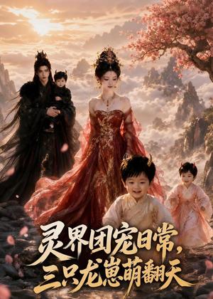 《灵界团宠日常，三只龙崽萌翻天（76集）（夸克网盘）》短剧封面