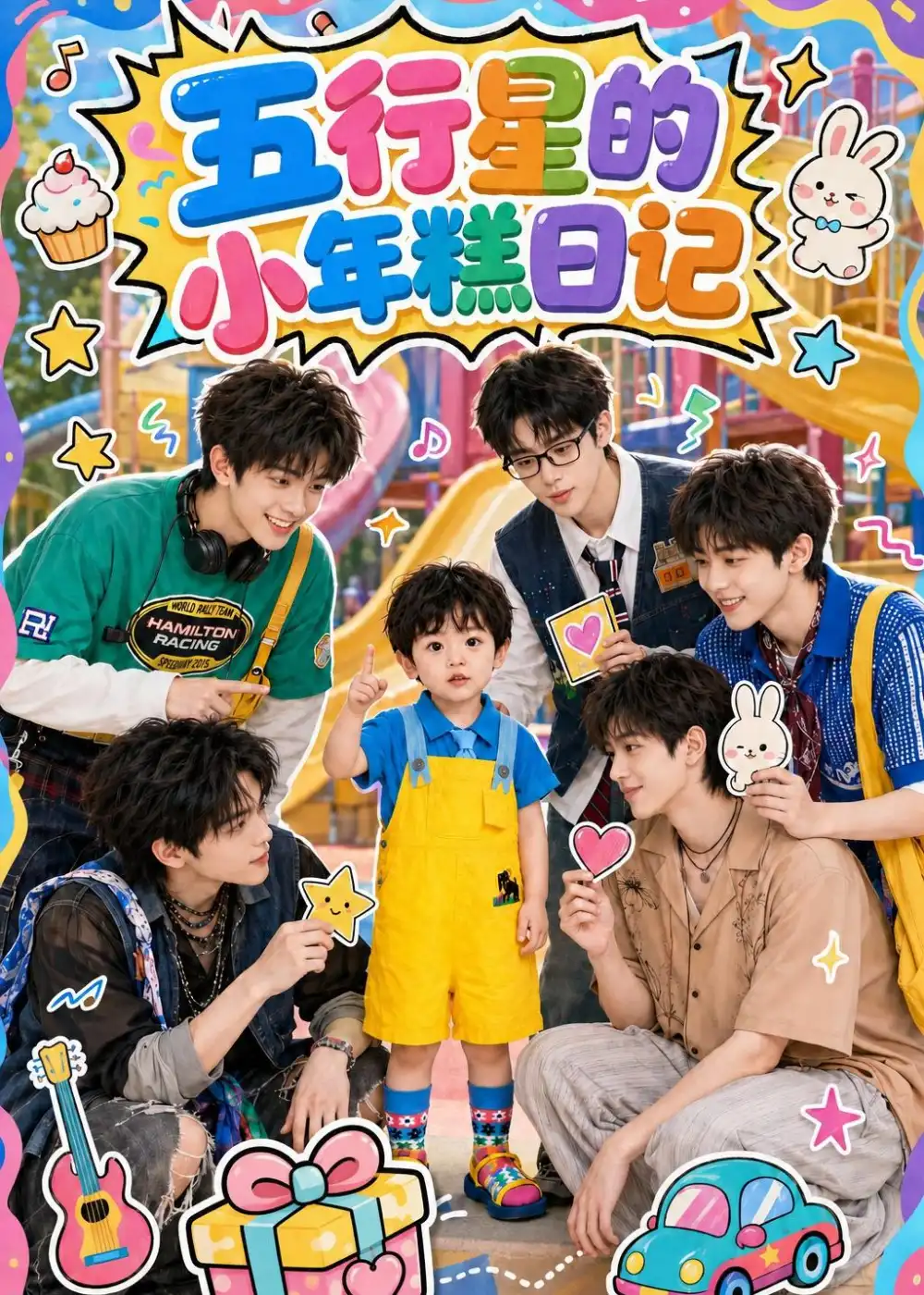五行星的小年糕日记 《五行星的小年糕日记》短剧封面