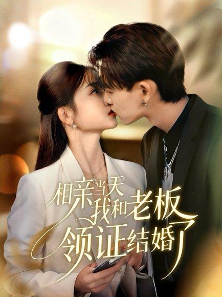 《相亲当天我和老板领证结婚了(52集)刘苗苗&张本睿(百度网盘)》短剧封面