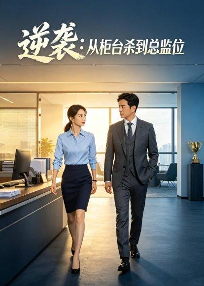 《逆袭:从柜台杀到总监位(50集)AI短剧(百度网盘)》短剧封面