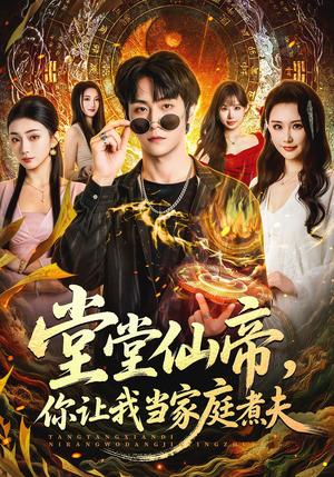 《堂堂仙帝，你让我当家庭煮夫（70集）王婉中&李硕（夸克网盘）》短剧封面