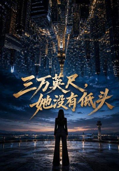 《三万英尺,她没有低头(43集)AI短剧(百度网盘)》短剧封面