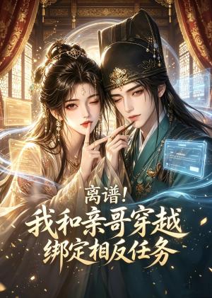 《离谱!我和亲哥穿越绑定相反任务(30集)(夸克网盘)》短剧封面