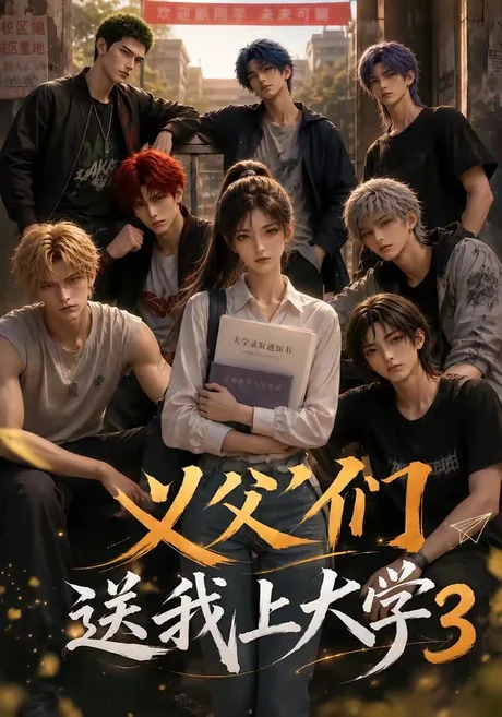 《义父们送我上大学3（135集）（夸克网盘）》短剧封面