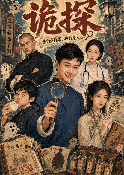 《诡探(60集)(百度网盘)》短剧封面