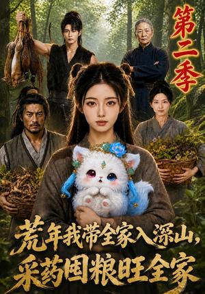 《荒年我带全家入深山，采药囤粮旺全家第二季（238集）（夸克网盘）》短剧封面
