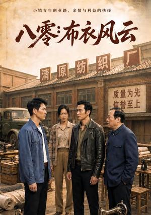 《八零：布衣风云（60集） AI短剧（夸克网盘）》短剧封面