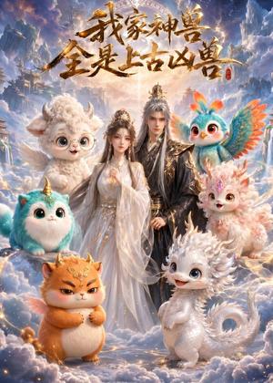 《我家神兽全是上古凶兽(30集)(夸克网盘)》短剧封面
