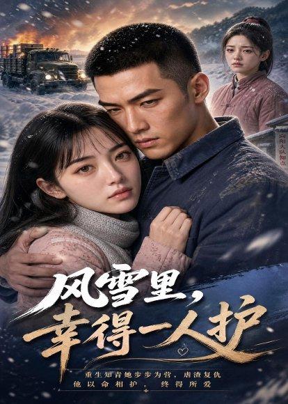 《风雪里,幸得一人护(66集)AI短剧(百度网盘)》短剧封面