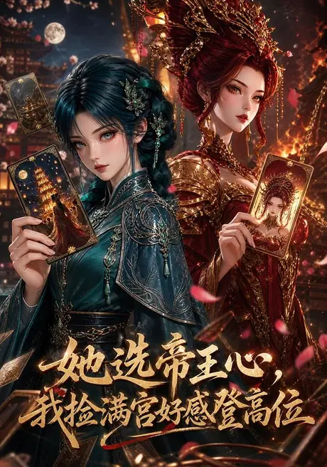 她选帝王心,我捡满宫好感登高位 《她选帝王心,我捡满宫好感登高位》短剧封面