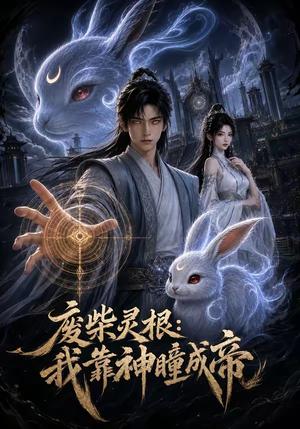 《废chai灵根：我靠神瞳成帝（45集）（夸克网盘）》短剧封面