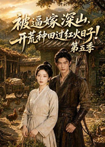 《被逼嫁深山,开荒种田过红火日子!第五季(50集)(百度网盘)》短剧封面