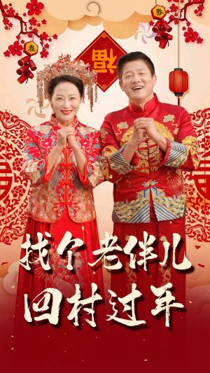 《找个老伴儿回村过年(58集)腾林&邬倩(夸克网盘)》短剧封面