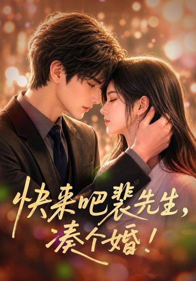 《快来吧裴先生,凑个婚!(74集)(百度网盘)》短剧封面