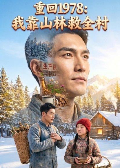 《重回1978:我靠山林救全村(37集)AI短剧(百度网盘)》短剧封面