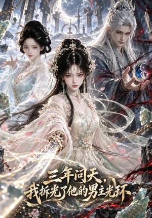 三年问天,我拆光了他的男主光环 《三年问天,我拆光了他的男主光环》短剧封面