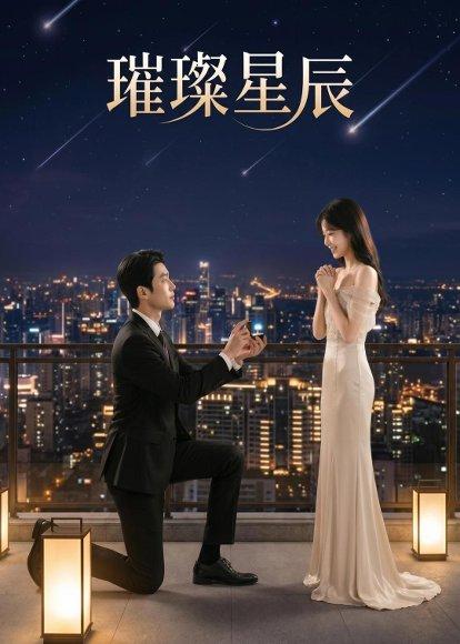 《璀璨星辰(40集)AI短剧(百度网盘)》短剧封面
