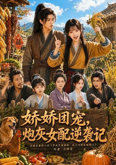 《娇娇团宠,炮灰女配逆袭记(70集)(百度网盘)》短剧封面