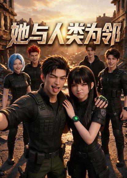 《她与人类为邻(106集)(百度网盘)》短剧封面