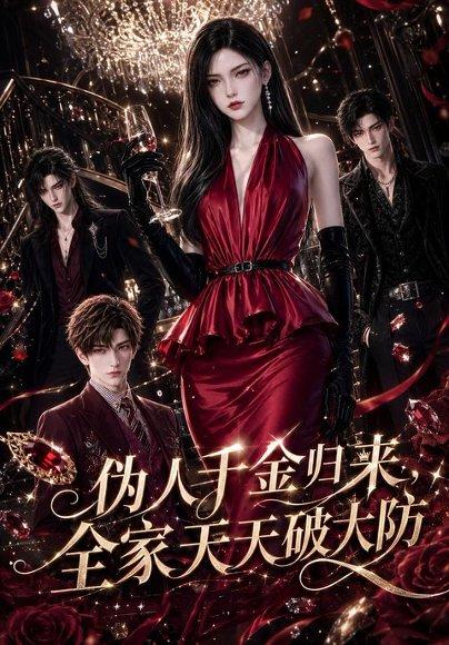 《伪人千金归来，全家天天破大防（40集）（百度网盘）》短剧封面
