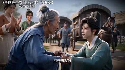 《全族托举农门状元郎第五季(131集)(夸克网盘)》短剧封面