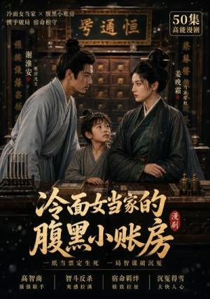 《冷面女当家的腹黑小账房第一季(18集)(夸克网盘)》短剧封面