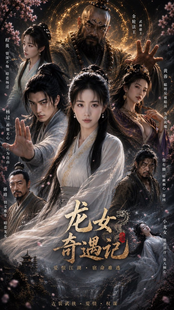 《AI擦边短剧：龍女奇遇记（迅雷网盘）》短剧封面